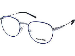 Arnette AN6128 741 Ανδρικός Σκελετός Γυαλιών Οράσεως Μεταλλικός Ασημί Μπλε