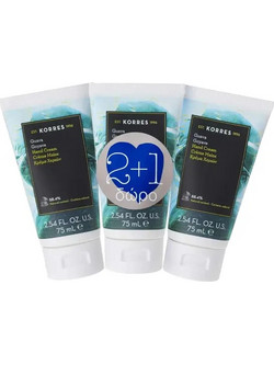 Korres Guava Ενυδατική Κρέμα Χεριών 3x75ml