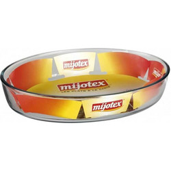 Venus Mijotex Πυρίμαχο Γυάλινο Ταψί Οβάλ 39x27cm 4lt