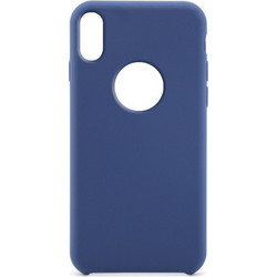 VividSilicone Back Cover Dark Blue (iPhone iPhone X / XS)
