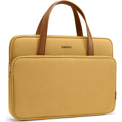 Tomtoc Premium Lady Handle Bag - Τσάντα Μεταφοράς Laptop έως 14" - Yellow (H21-C01Y01)