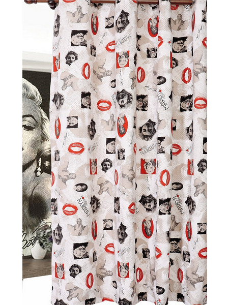 Mc Decor Κουρτίνα με Τρουκς 140x265 Marilyn