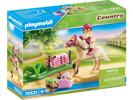 Playmobil Country Αναβάτρια με German Πόνυ για 4-10 Ετών 70521