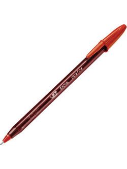BIC Cristal Exact Ultra Fine Στυλό Διαρκείας 0.7mm Κόκκινο