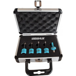 ΣΕΤ Ποτηροτρύπανα διαμαντιού 5 τεμαχίων Bihui Diamond Turbo Drill Set DBDMK5