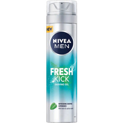 Nivea Men Fresh Kick Gel Ξυρίσματος 200ml