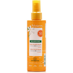 Klorane Polysianes Solaire Sublime Αντηλιακό Spray Σώματος SPF30 200ml