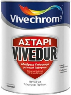 Vivechrom Vivedur Αντισκωριακό Ακρυλικό Αστάρι Διαλύτου 1lt
