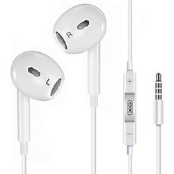XO EP43 Handsfree Earbud 3.5mm White