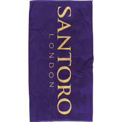 Santoro Πετσέτα Θαλάσσης Μωβ 100x170cm 5859