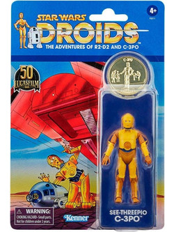 Hasbro Star Wars Droids Collction C-3PO Φιγούρα Δράσης για 4+ Ετών 10cm