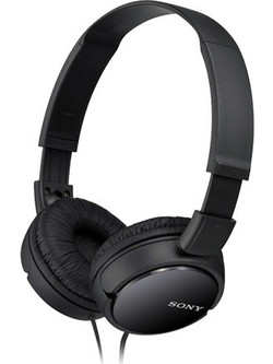Sony MDR-ZX110AP Ενσύρματα Ακουστικά On Ear Μαύρα