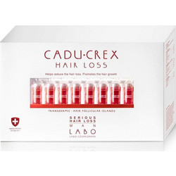 Labo Cadu-Crex Serious Man Αμπούλες κατά της Τριχόπτωσης 40x3.5ml