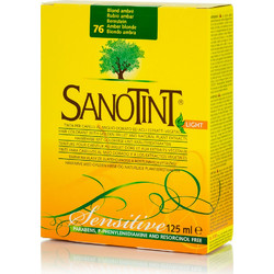 Sanotint Light 76 Ξανθό Κεχριμπάρι Φυτική Ημιμόνιμη Βαφή Μαλλιών Χωρίς Αμμωνία 125ml