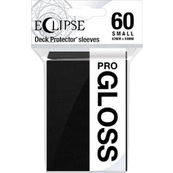 Eclipse Gloss Small Size Jet Black Sleeves (60ct) (REM15625)