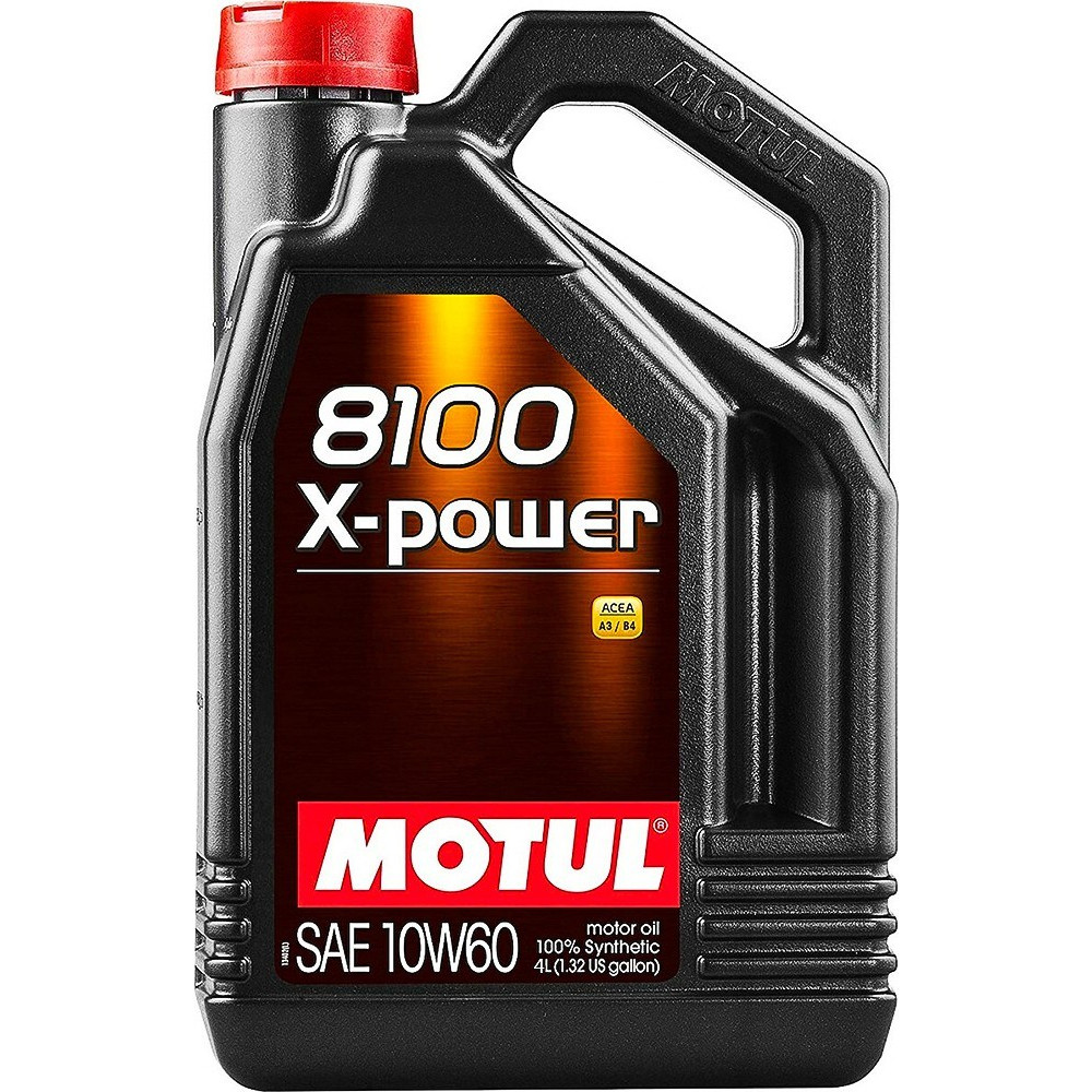 Motul 8100 X-Power Συνθετικό Λάδι Αυτοκινήτου 10W-60 4lt | BestPrice.gr