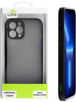 Lime Θήκη Iphone 13 PRO 6.1 Hardshell Fusion Camera Guard Black With Black Keys
