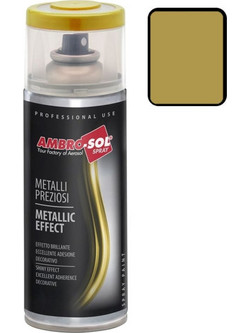 Ambro-Sol Mirror Effect Σπρέι Βαφής Χρυσό Ducato Gloss 400ml