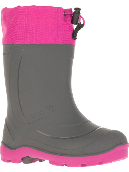 Kamik SNOBUSTER1 Big Kids - Παιδικές Χειμερινες Μπότες Apre ski- Charcoal/Magenda