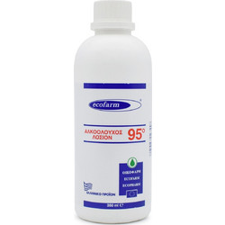 Ecofarm Ήπια Αλκοολούχος Λοσιόν 95° 350ml