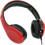 Platinet FH-4920 Freestyle Ενσύρματα Ακουστικά On Ear Κόκκινα