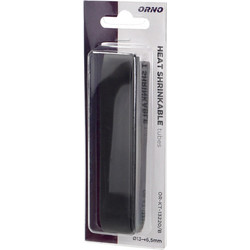 ORNO Θερμοσυστελλόμενο μαύρο 1 μέτρο 13/6,5mm OR-KT-13220/B 1 τεμάχιο