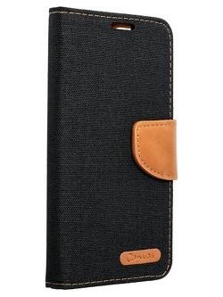 Θήκη κινητού Forcell Canvas for Samsung Galaxy A10 Book Black
