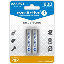 everActive Silver Line AAA 750mAh 2τμχ