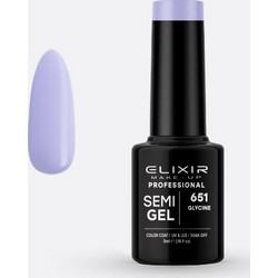 Elixir SemiGel 651 Ημιμόνιμο Βερνίκι Νυχιών 5ml