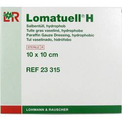 Lohmann Rauscher Lomatuell H Βαζελινούχα Γάζα 10x10cm 1τμχ