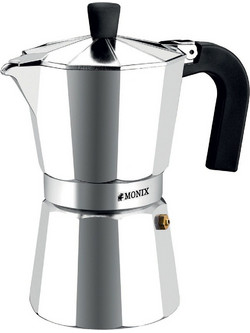 Monix M620006 Μπρίκι Espresso 6Cups Inox