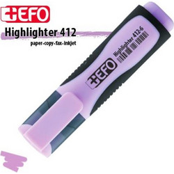 Μαρκαδόρος Υπογραμμιστής +Efo 412-6 Pastel Μωβ