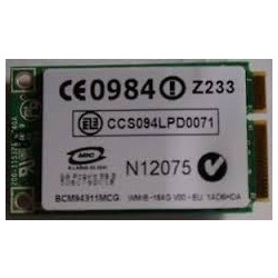 BROADCOM BCM94311MCG WIRELESS WIFI CARD