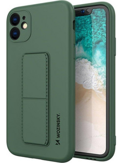 Wozinsky Kickstand Back Cover Dark Green (Samsung Galaxy A72)