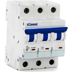 ΜΙΚΡΟΑΥΤΟΜΑΤΟΣ 3P ΚΑΜΠΥΛΗ C 20A NEW 465-284 COMMEL 3856024404242