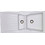 Sanitec Classic 329 Επικαθήμενος Νεροχύτης Γρανίτη Ματ Metallic Ice 104x51cm