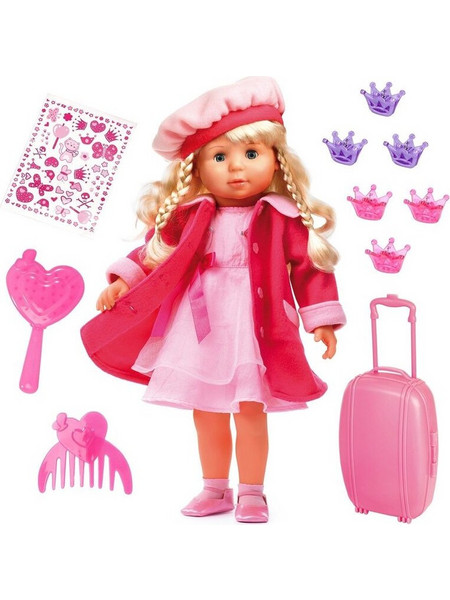 Bayer Κούκλα Charlene Pink Με Ήχους
