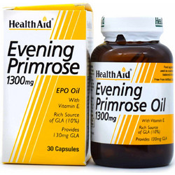 Health Aid Evening Primrose Oil Έλαιο Νυχτολούλουδου 1300mg 30 Κάψουλες