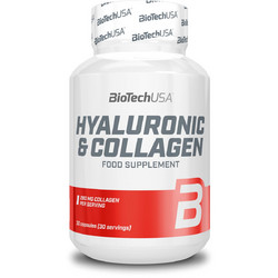 Biotech USA Hyaluronic & Collagen 30 Κάψουλες