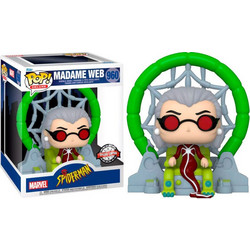 Funko Pop! Deluxe Marvel Spider-Man 960 Madame Web Exclusive