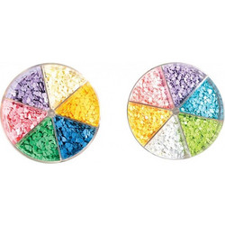 Junior Χρυσόσκονη Glitter 60gr Aλατιέρα 6 Παστέλ Χρώματα (137856)