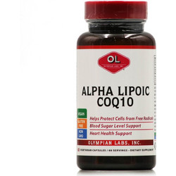 Olympian Labs Alpha Lipoic Acid CoQ10 100mg 60 Κάψουλες