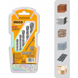 Σετ Διαμαντοτρύπανα Ingco AKDB3055 - 5τμχ AKDB3055
