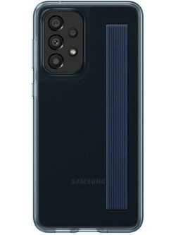 Samsung Slim Strap Back Cover Black (Galaxy A33)