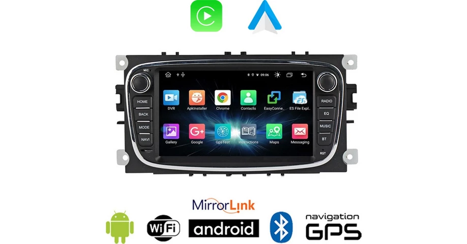 Podofo A2769 2 Din Android 11 Car Radio 7 Autoradio Car Stereo GPS  Navigation WIFI BT