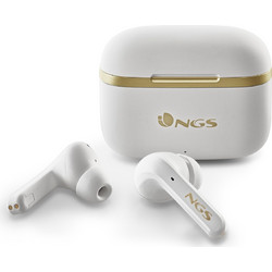 NGS Artica Trophy Ακουστικά Bluetooth In Ear White