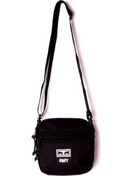 Obey Conditions Traveler Ανδρική Τσάντα Ώμου / Χιαστί Μαύρη 100010135-BLK