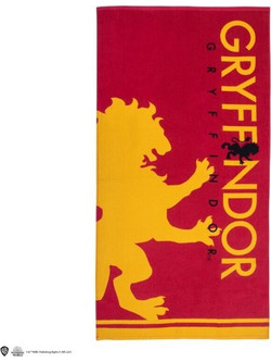 Harry Potter Gryffindor Παιδική Πετσέτα Θαλάσσης Κόκκινη 70x140cm 606302