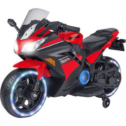 Globo Spidko Race Ηλεκτροκίνητο Παιδικό Μηχανάκι 12V Κόκκινο