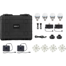 Nanlite PavoBulb 10C Quadruple Kit